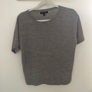 Banana Republic 100% Marino Wool Short Sleeve Crewneck